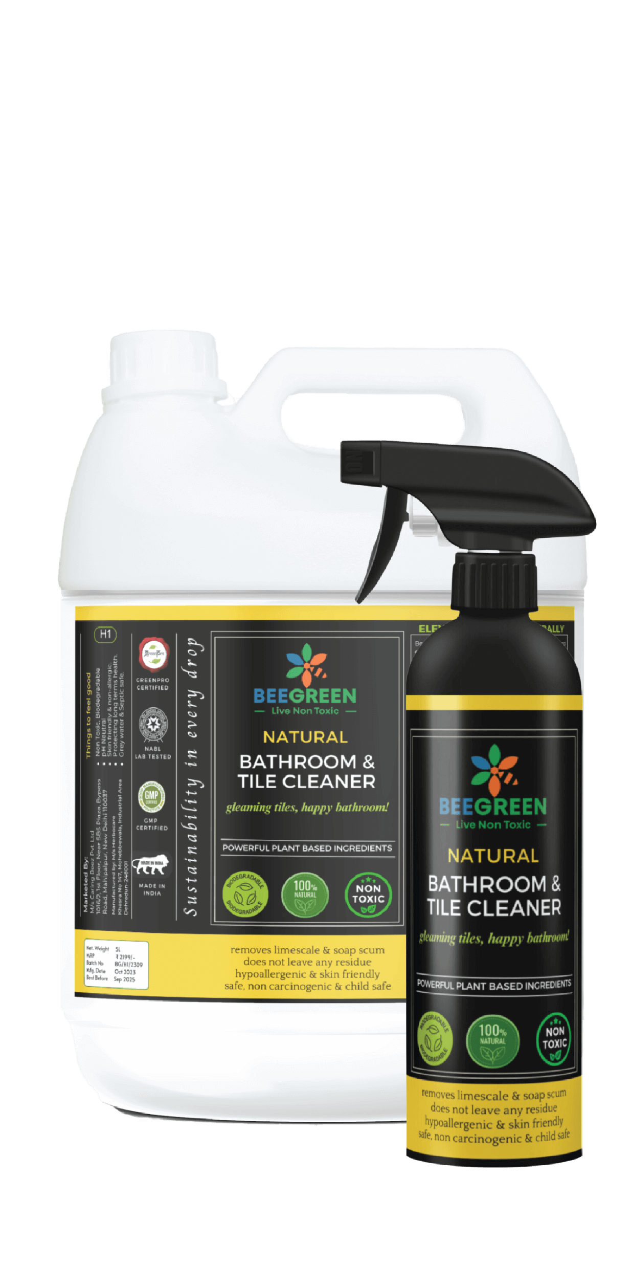 Natural Bathroom & Tile Cleaner