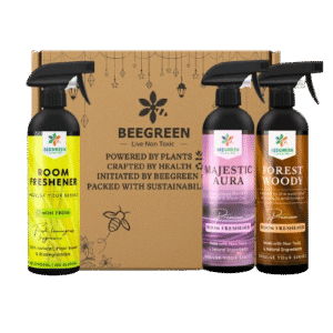 BeeGreen Earthy Luxe Trio | Lemon Fresh , Majestic Aura & Forest Woody